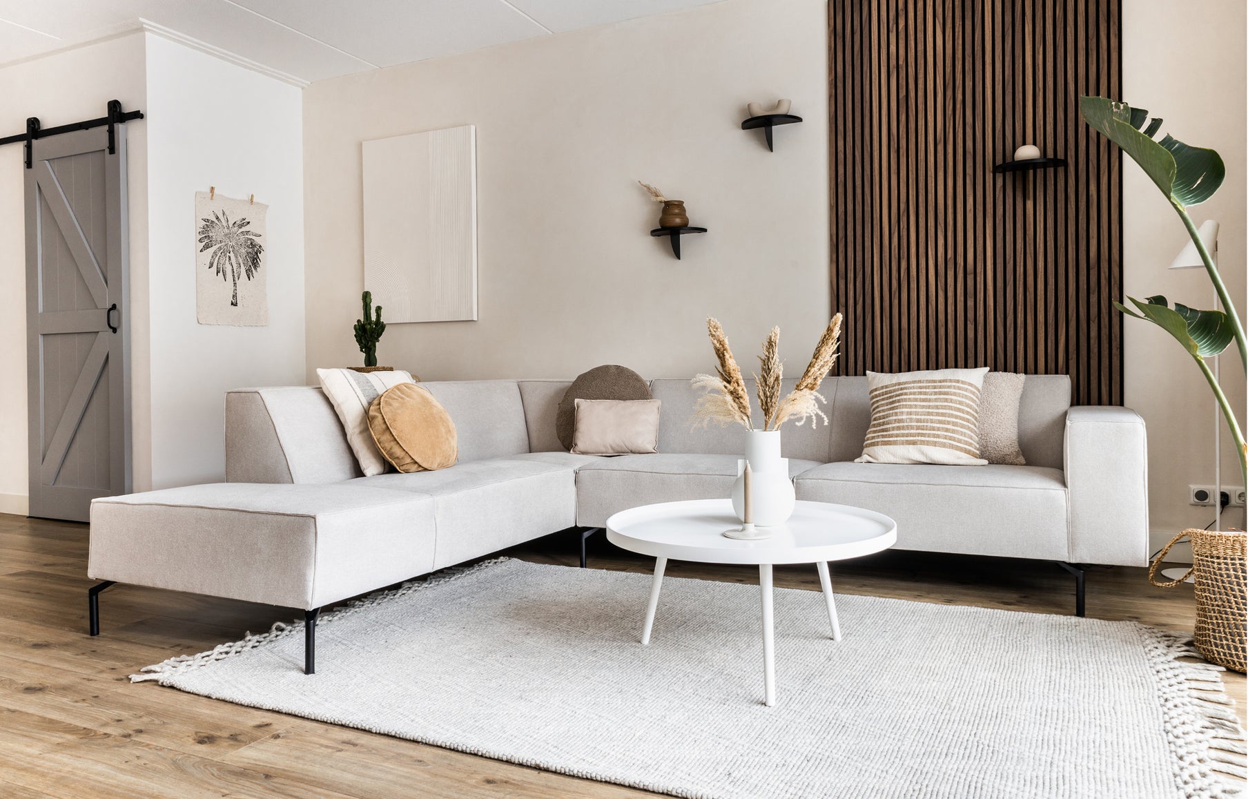 Hoekbank Nord By SIDDE - Japandi interieur - woonkamerinrichting  Hoekbank Nord By SIDDE - Japandi interieur - woonkamerinrichting