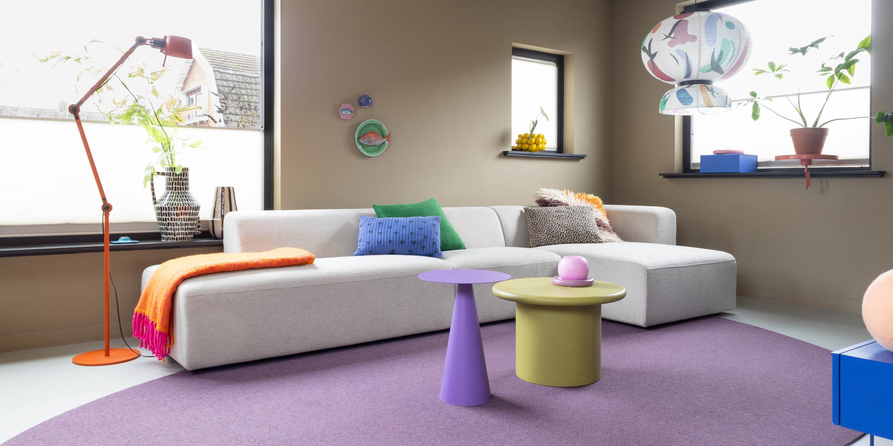 Binnenkijken in een kleurrijk interieur met lef